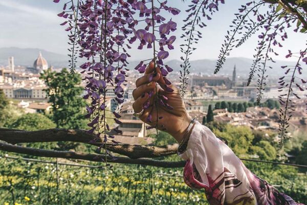 Laboratori gratuiti per bambini sotto il glicine di Villa Bardini